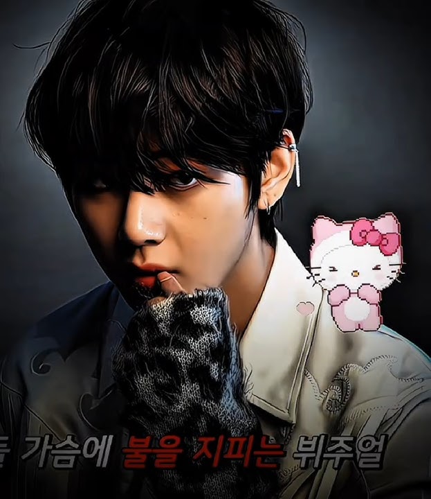 Kim Taehyung X Hello Kitty | Kim Taehyung | V | BTS | #bts #taehyung #shorts