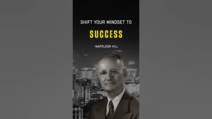 Shift Your Mindset to Success | Napoleon Hill Motivation #napoleonhill