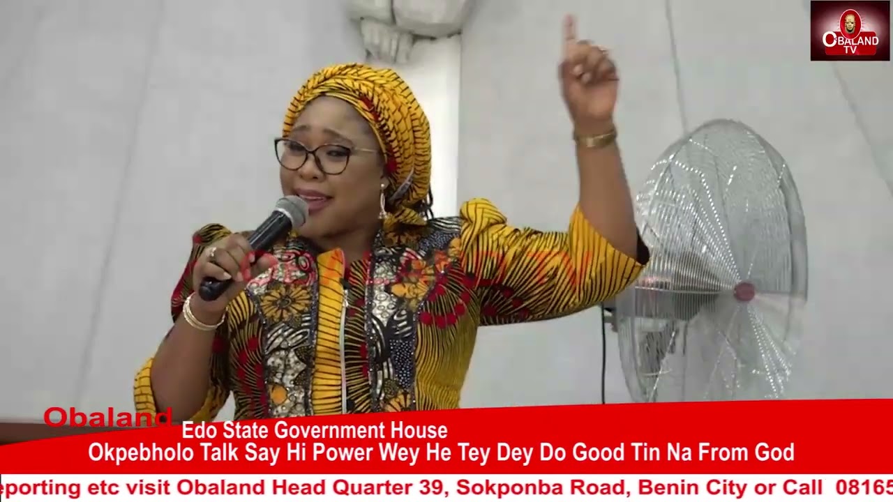 Губернатор Окпеболо говорит, что у него есть власть, и он делает добрые дела от Бога.