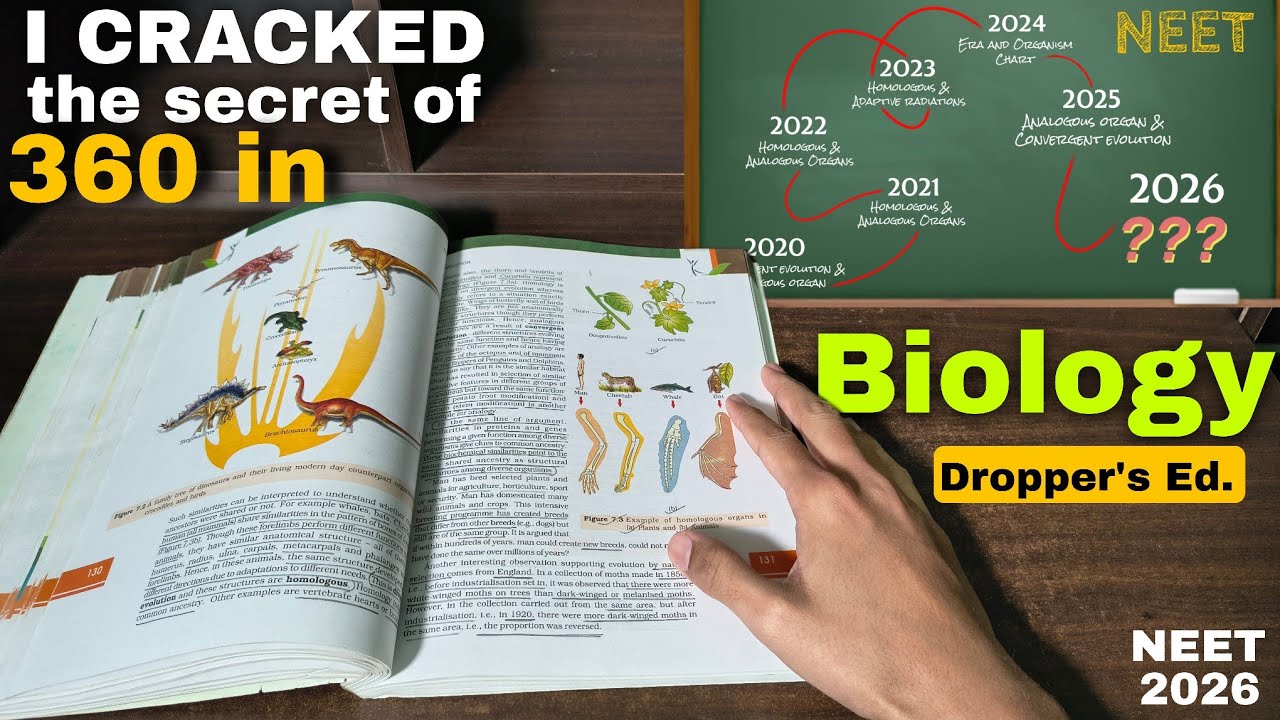 How I CRACKED the code of 360 in Biology & you can do it too...NEET 2026