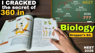 How I CRACKED the code of 360 in Biology & you can do it too...NEET 2026