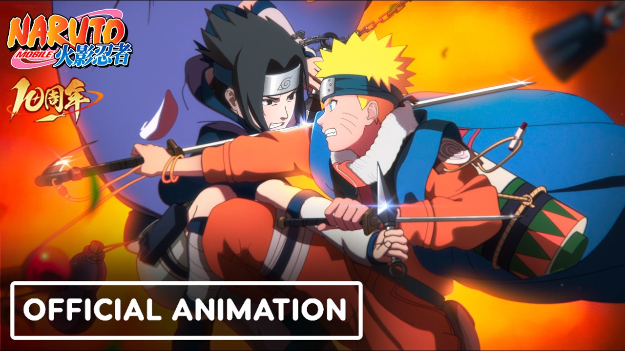 ROAD OF NARUTO & SASUKE | Naruto Mobile 10th Anniversary CGI