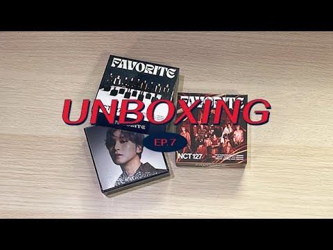 [UNBOXING] EP. 7 NCT 127 – 'FAVORITE’ The 3rd Album Repackage (KIT ALBUM)