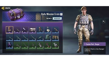 DAILY MISSION CRATE 📦 CODM OPENING 🔥| Call Of Duty Mobile