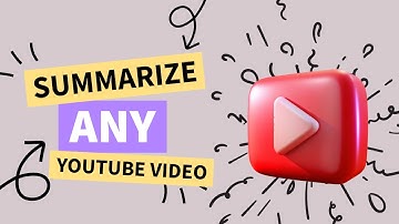 I Built a YouTube Video Summarizer Using AI… And It’s Free!