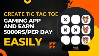 Create Tic Tac Toe Gaming App With Play With Anyone Online Feature - Skilled Lancers screenshot 2