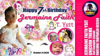 Photoshop CS 6 Tutorial-Pony Tarpaulin Design by Ariel Official Vlog screenshot 5