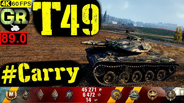 89_World of Tanks T49 WoT Replay - 7 Kills 5K DMG(Patch 1.4.0)