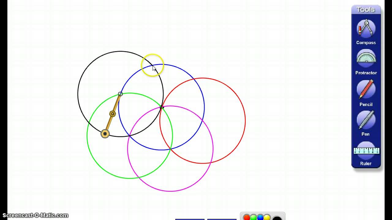 Constructing Equilateral Triangles - YouTube