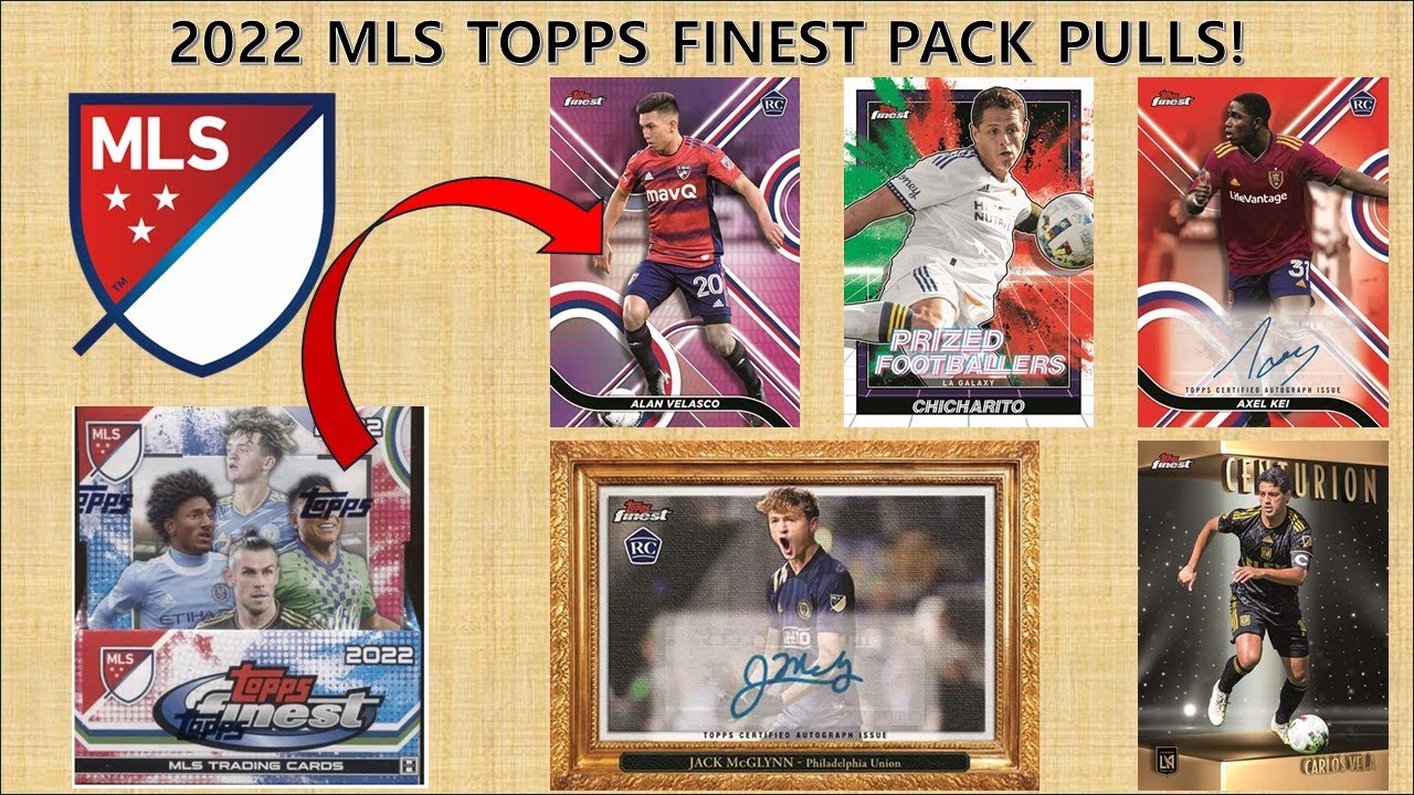 Opening a 2022 MLS Topps Finest Boost Package! 
