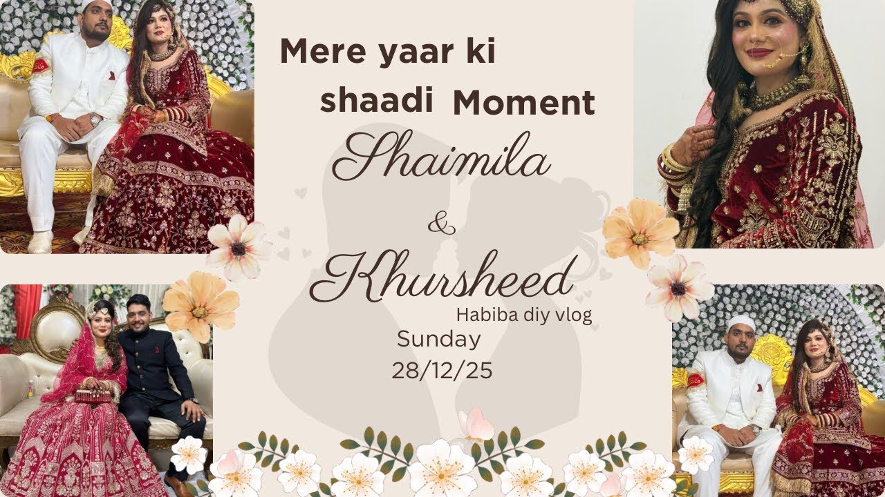 Barat day & walima💕🌸 