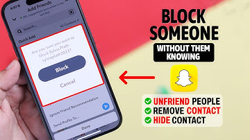 How To Block Someone On Snapchat! [Without Friends Knowing]