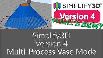 Simplify3D Version 4 - Multi-Process Vase Mode