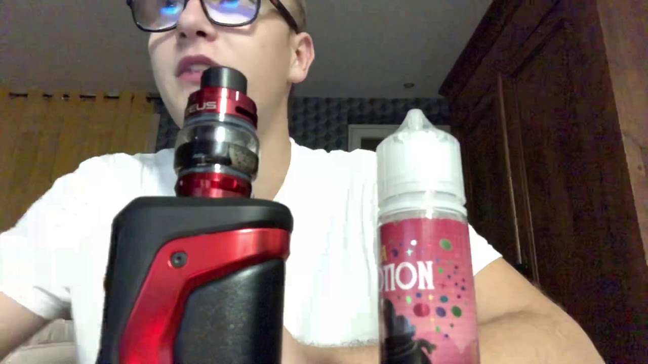 PRÉSENTATION ET TEST DU E-LIQUIDE LA POTION - VIOLETTE FRUIT DU DRAGON