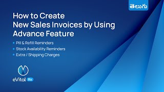 How to create New sales invoice By using Advance Features l Telugu_eVitalRx screenshot 5
