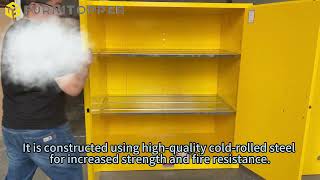 🔒 Explosion Proof Cabinet for Safe Chemical Storage | Furnitopper Lab Safety Solution
