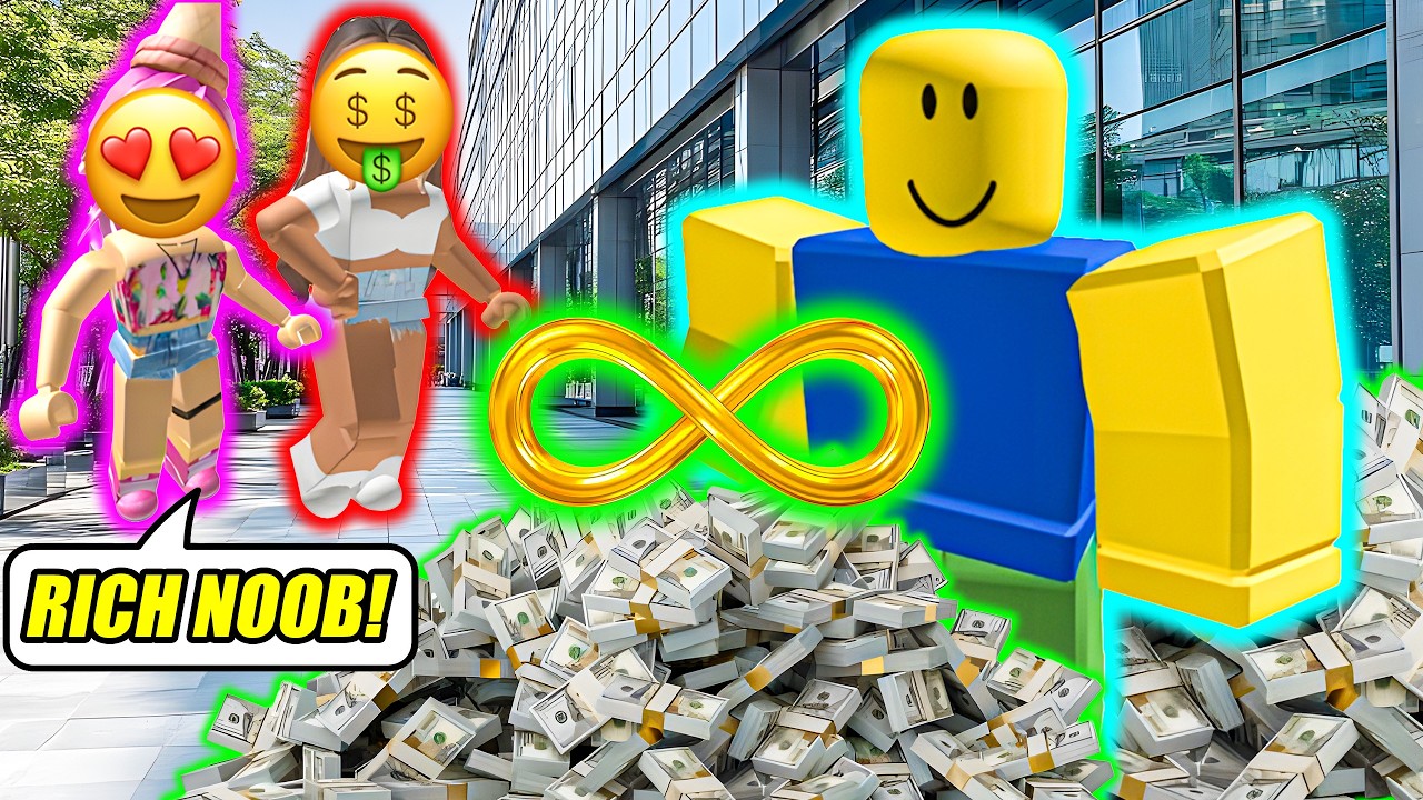 🥓 They Mocked My Noob Until I Got Infinite Robux 💰 TTS Roblox Story