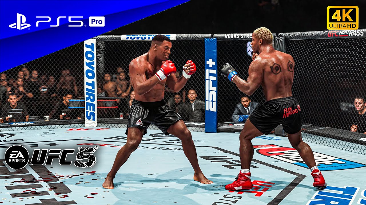 UFC 5 - Майк Тайсон против Кевина Рэндлмана - Бой вечера в стиле MMA против бокса | PS5™ Pro [4K60]