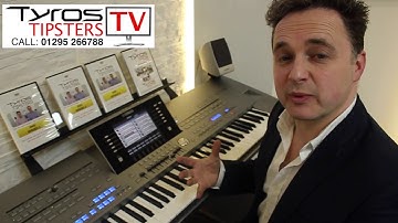 How to do a quick recording on Yamaha Tyros 5 - David explains.