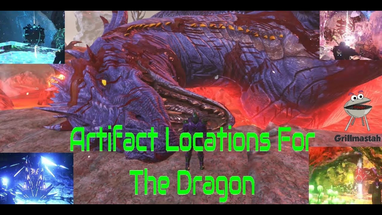 Dragon Artifact Locations Arena Ark Youtube