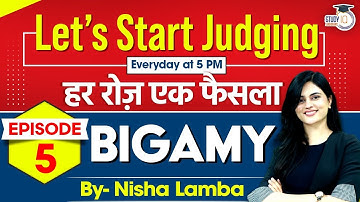 Apply the Law on Actual Facts | Important for All States Judiciary Exams | By Nisha Lamba