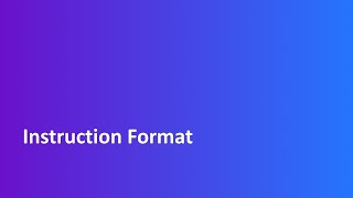 GATE CSE COA Tutorial Series Ch - 8 - 5 Instruction Format | One | Two | Three Address Instructions