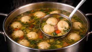 Omas geheimes Knödelsuppenrezept! Nur sie macht so eine leckere Suppe!