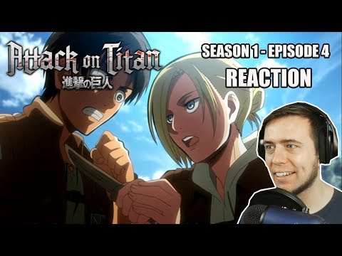 Rich Reaction - Attack On Titan Season 1 Episode 4 - Graduation Day!