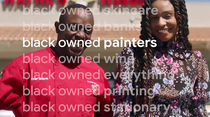 Google Black Owned Business Add  w/ Wayne's Wings & Jessica Zyrie  !!!!! -BLACK HISTORY MONTH(2021)