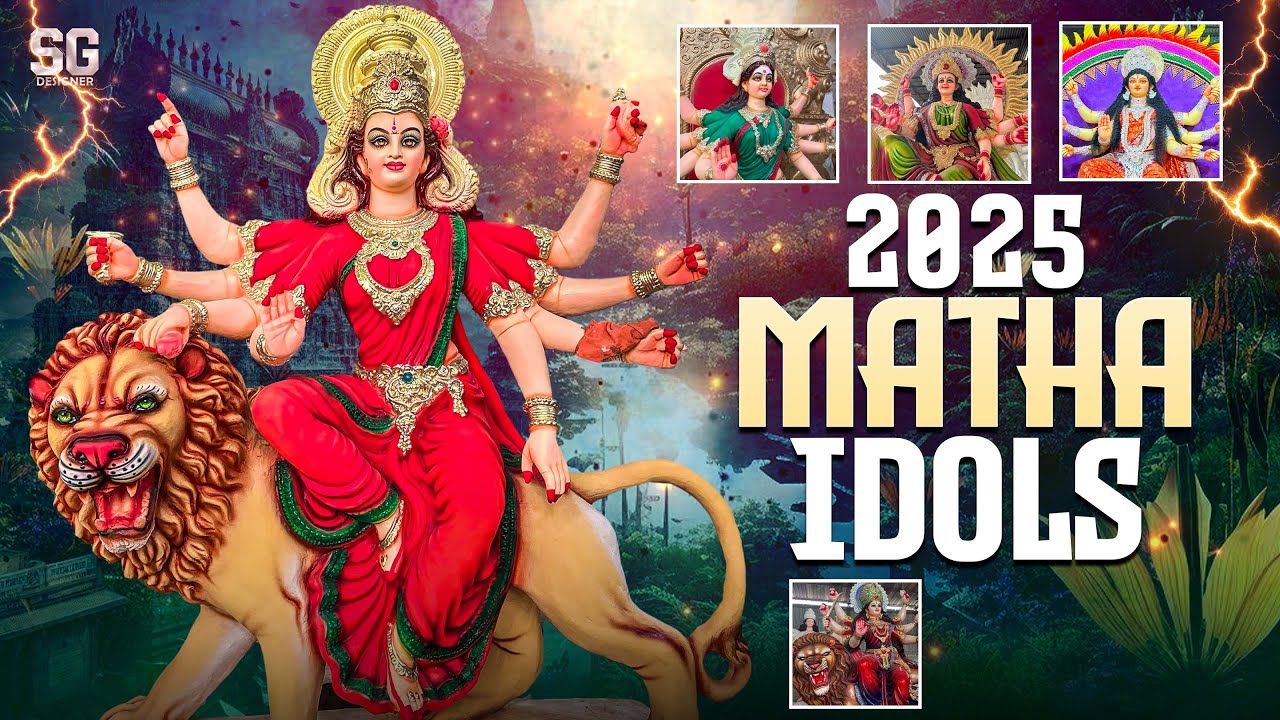 2025 Dhoolpet durga mata idols