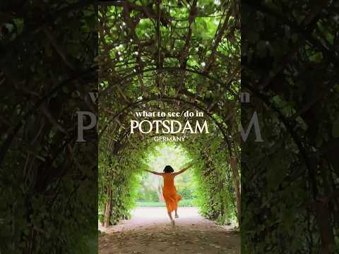 Things to do in Potsdam, Germany! A beautiful city only 30 min from Berlin. #potsdam #germanytravel