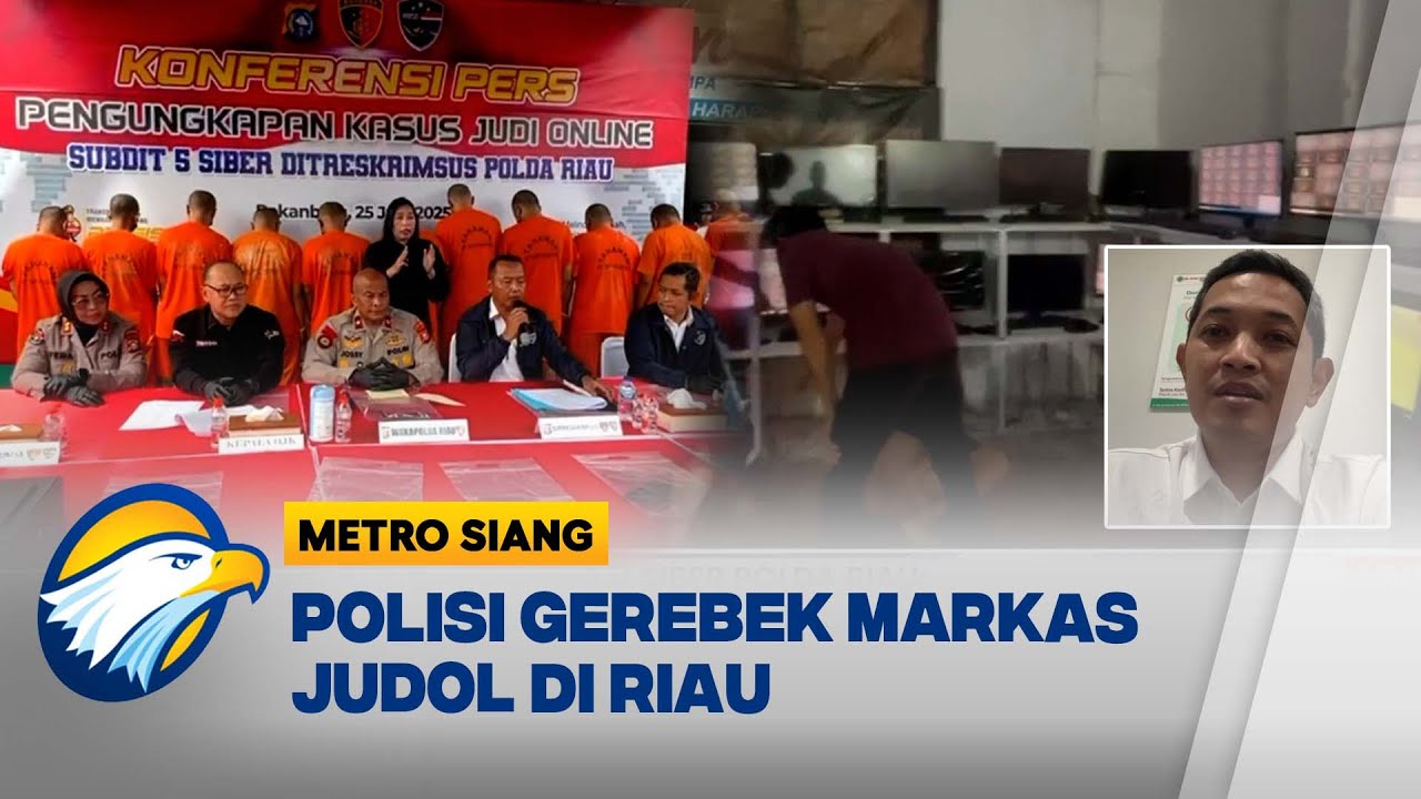 [FULL] Dialog - Polda Riau Tangkap Tersangka Judol - [Metro Siang]