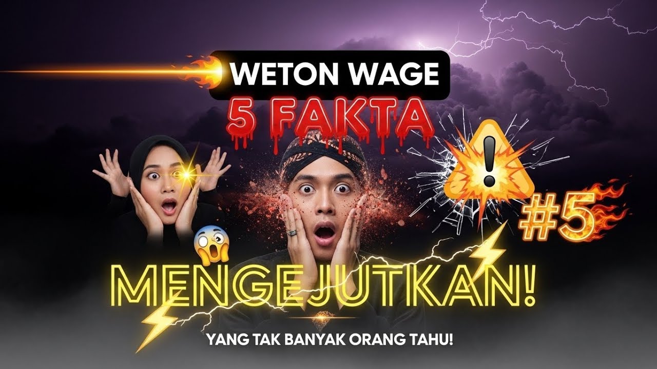 WETON WAGE: 5 Fakta MENGEJUTKAN yang Tak Banyak Orang Tahu‼️