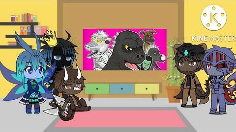 Kaijus react to Godzilla vs mechagodzilla the musical