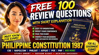 1987 Philippine Constitution - General Information - CSE, NAPOLCOM, PHILSAT, AFPSAT, POE, FOE & ETC. screenshot 1