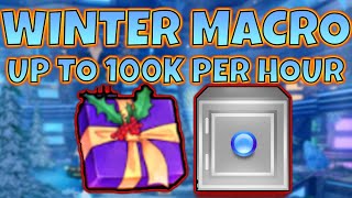 How To Macro The New Winter Game Mode ANIME VANGUARDS (Up To 100,000 per Hour)