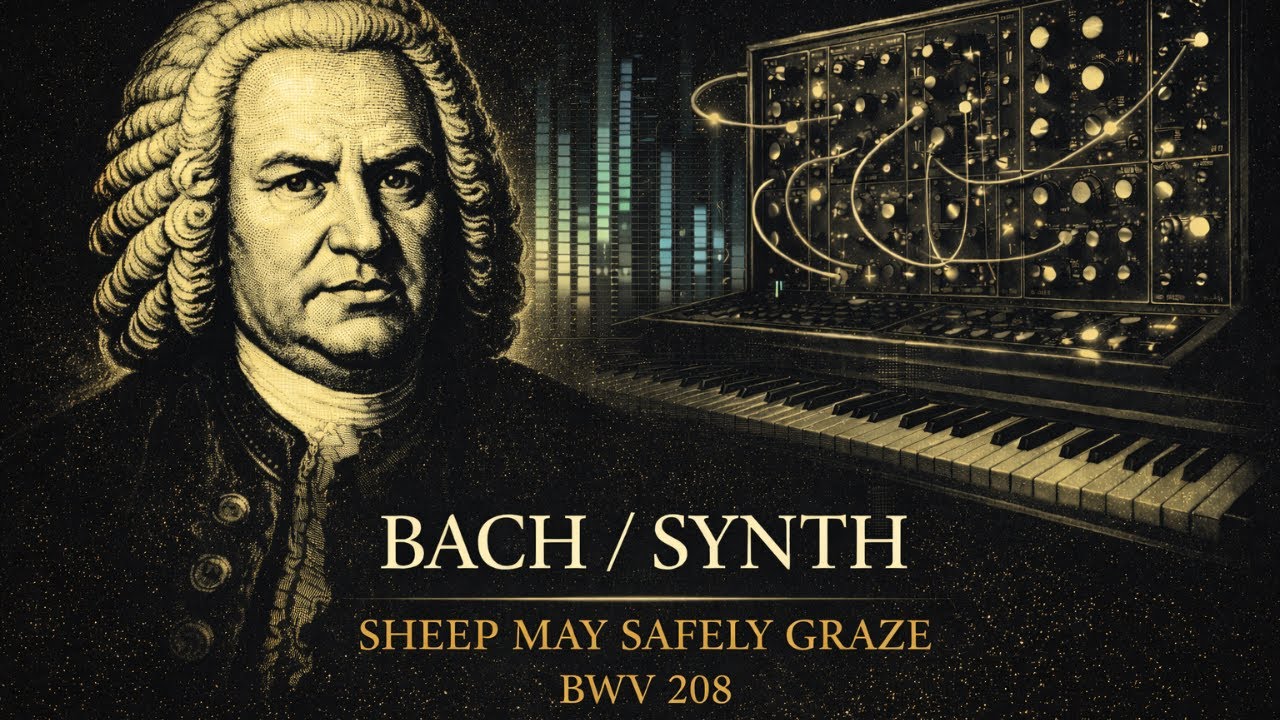 Bach - Sheep May Safely Graze from Cantata BWV 208 (Synthesized) - YouTube