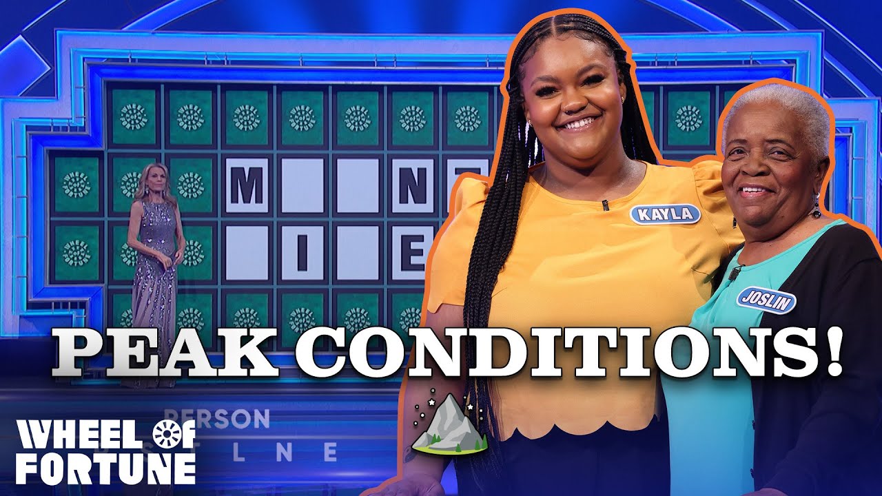 Joslin & Kayla's Bonus Round | S41 | Wheel of Fortune