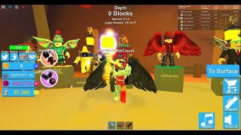 New update mining sim