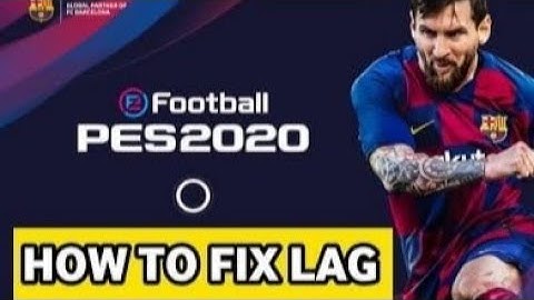 How to fix your lag in pes mobile |100% WORKING!!!!!!