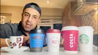 Coffee Lover مقارنة بين أشهر 4 مقاهي شعبية في بريطانيا