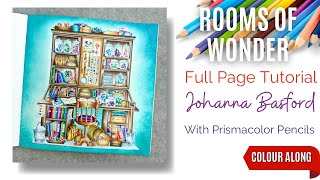 Colour Along | Rooms of Wonder by Johanna Basford