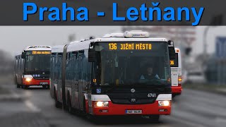 Autobusy Praha - Letňany | 2022