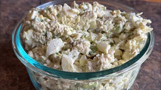 High Protein Cottage Cheese Chicken Salad | Easy Keto Meal Prep Recipe
