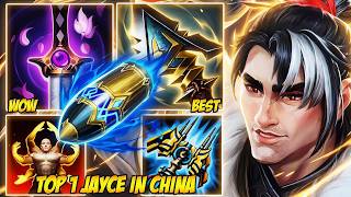 Wild Rift China Top 1 Jayce - Jayce’s Poke Damage Is Absolutely Insane