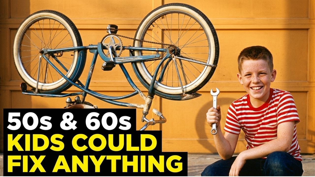 Kids in the 1950s & 1960s Could Build & Fix Anything — Here's What