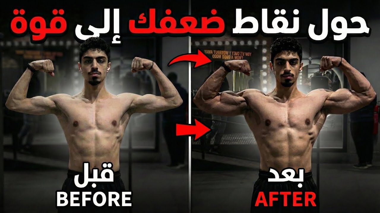 تطوير العضلات الضعيفة بالجسم | متى و كيف تطور العضلة الضعيفة !