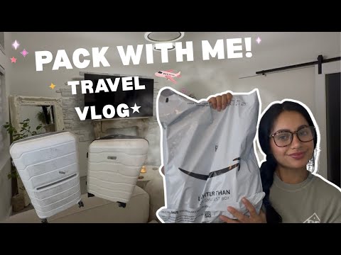 PREP AND PACK WITH ME: trip to mexico🇲🇽, first youtube video♡