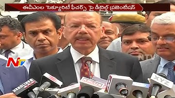 Election Commission Gives Detailed Presentation on EVM Security Features || All Party Meeting || NTV