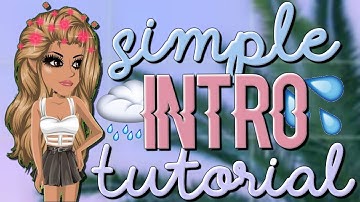 SIMPLE INTRO TUTORIAL!!